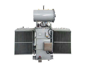 Transformator mocy 35KV 33KV, zanurzony w oleju, 3 fazy / podwójne uzwojenie / materiał miedziany dostawca