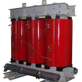 Czerwony jednofazowy / trójfazowy suchy transformator 11kv 20kv Napięcie dystrybucji zasilania 2500kVA dostawca